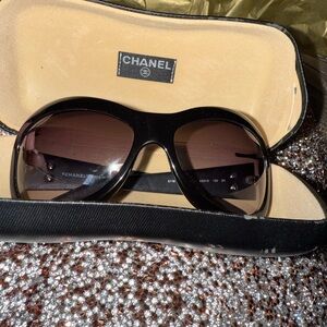 Chanel Black Sunglasses